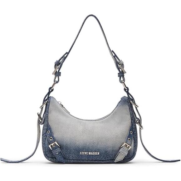Steve Madden Bvital-D Denim Crossbody Bag - Picture 1 of 12